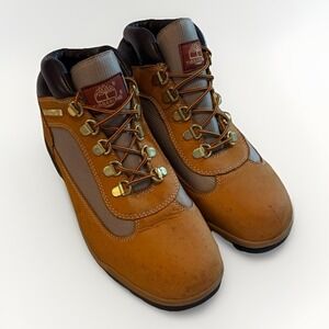 Timberland Field Boots Junior Wheat Leather 15945M Youth Size 7 Waterproof
